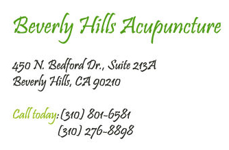 Beverly Hills Acupuncture Address